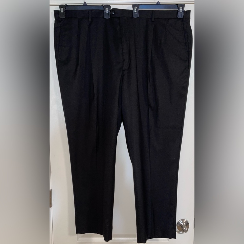 Roundtree &Yorke Travel Smart dress pants, black, 52x30